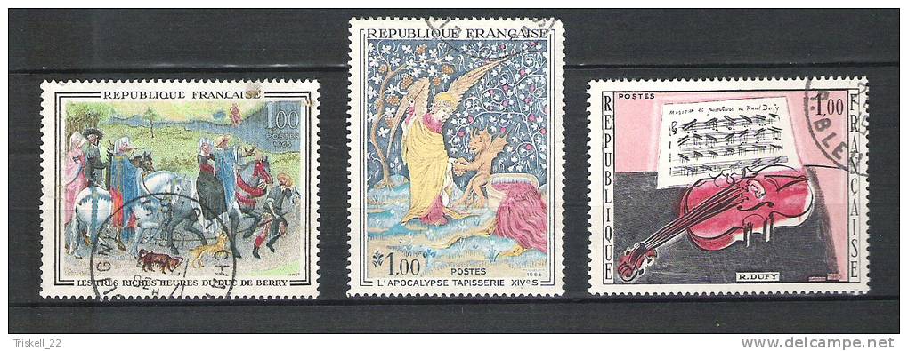 Lot Timbres Oblitérés 36 Tableaux N° 1320 - 1321 - 1364 - 1376 - 1377 - 1399 - 1413 - 1419 - 1424 - 1425 - 1426 - 1427 - - Sonstige & Ohne Zuordnung