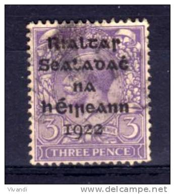 Ireland - 1922 - 3d Definitive - Used - Used Stamps