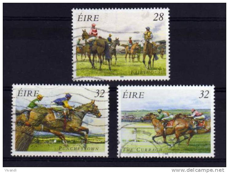Ireland - 1996 - Irish Horse Racing (Part Set) - Used - Used Stamps