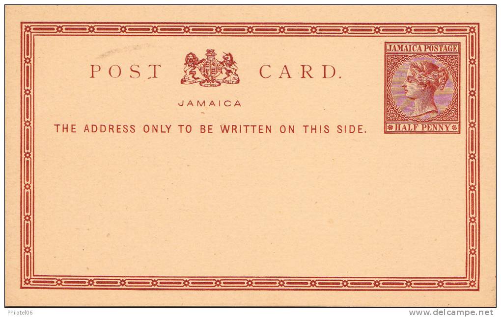 CHYPRE  ENTIER POSTAL  TB - Jamaica (...-1961)