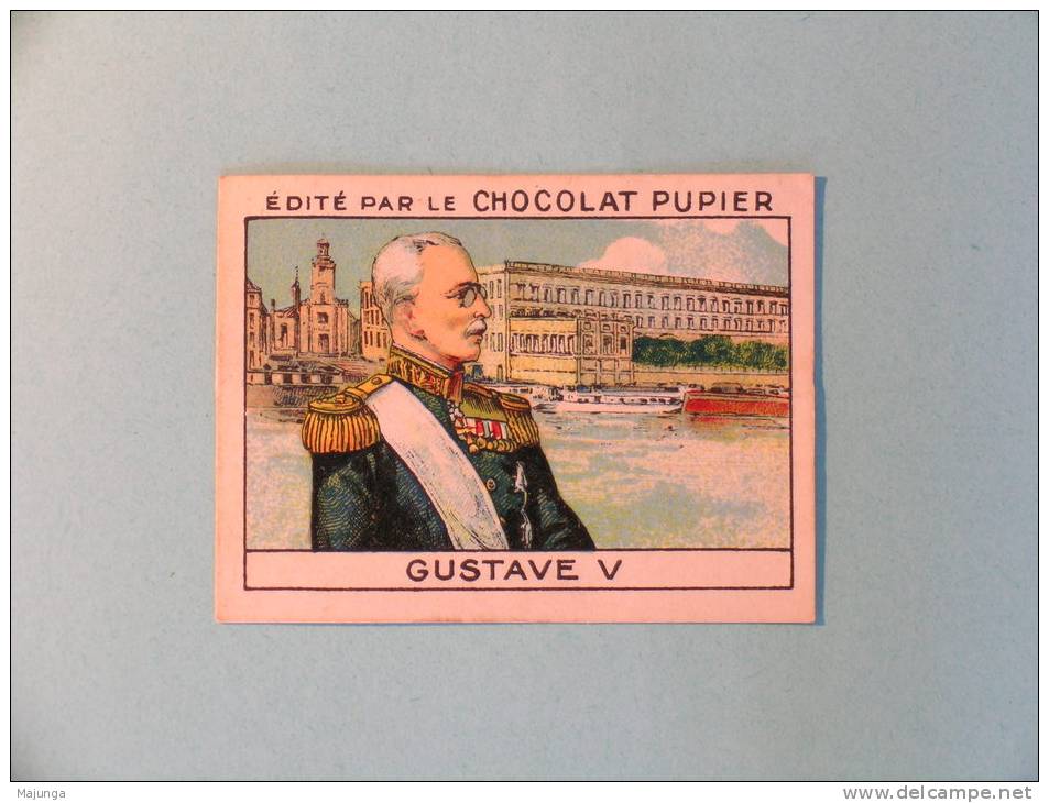 CHOCOLAT PUPIER - GUSTAVE 5 -SUEDE - 68X52 MMS - Schokolade