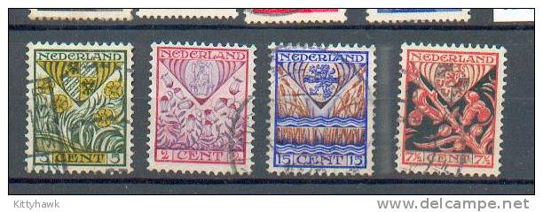 PB 17 - YT 195 à 198 Obli - Used Stamps