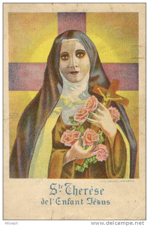 Programme De Cinéma Du KURSAAL De Pont-à-Celles - 1927 - 1928 - Verso: Ste THERESE DE L'ENFANT JESUS      (1224) - Programmi