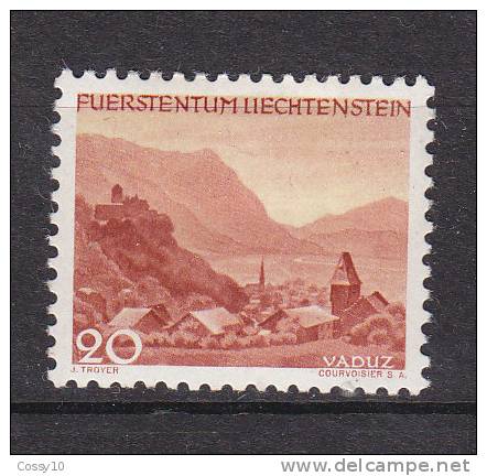 LIECHTENSTEIN 1944/47    N°  192  NEUF*  CATALOGUE ZUMSTEIN - Neufs