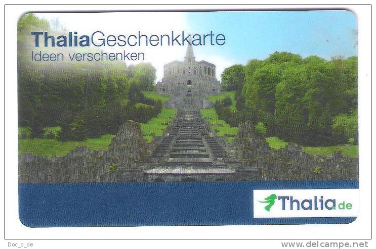 Germany - Allemagne - Thalia Book Store - Carte Cadeau - Carta Regalo - Gift Card - Geschenkkarte - Treuekarten