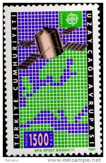 PIA  -  TURCHIA  -  1991  : Europa  -  (Yv 2669-70) - Unused Stamps