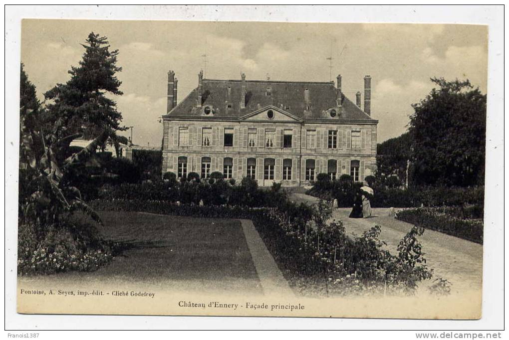 Ref 175 - ENNERY - Château D´Ennery - Façade Principale - Ennery