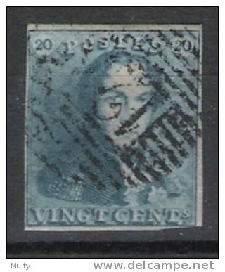 Belgie OCB 2 (0) - 1849 Epaulettes