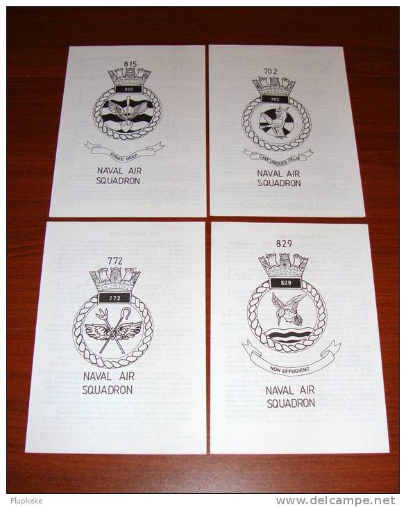 Royal Naval Air Squadron 815, 829, 722 And 702 - Englisch