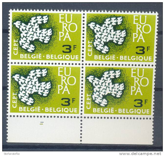 Belgie -  Belgique Ocb Nr :  1193  ** MNH Europa  (zie  Scan) Plaatnummer 1 - 1961-1970