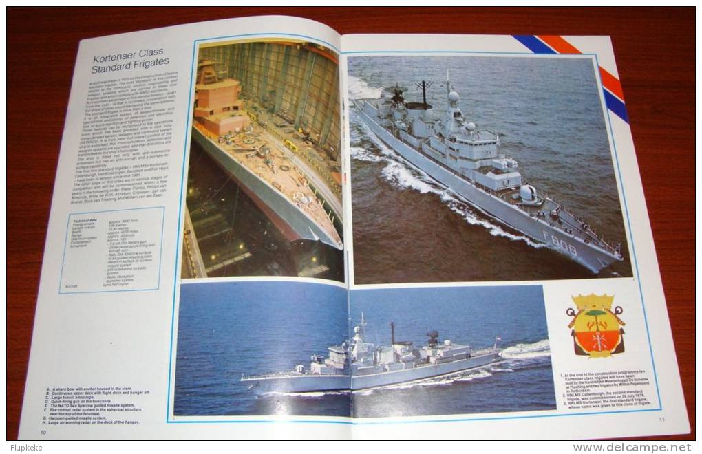 Royal Netherland Navy Info March Magazine October 1981 Ships And Aircraft - Inglese