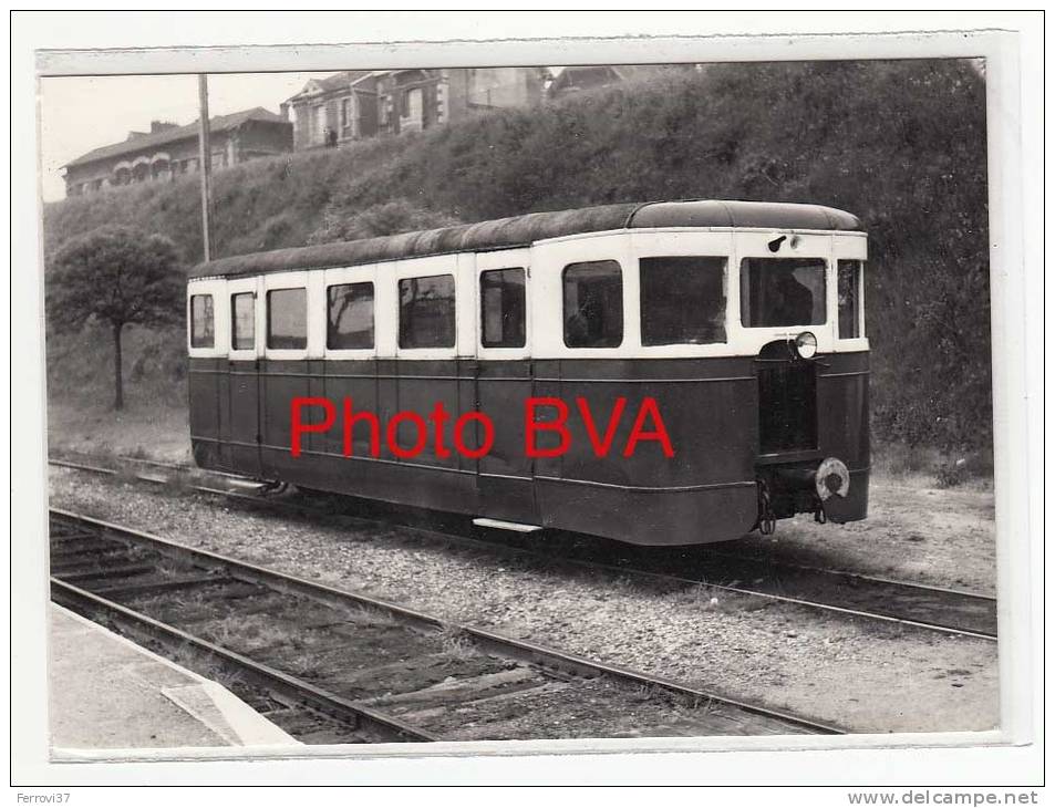 CPSM PHOTO BVA Autorail Billard A50DL N°11 VFIL Saint Juste En Chaussée 60 Oise Chemin Fer Train - Saint Just En Chaussee