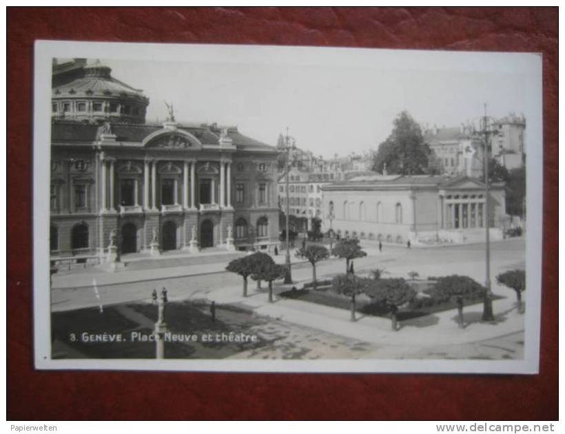 Genf / Geneve - Palace Neuve Et Theatre - Genève