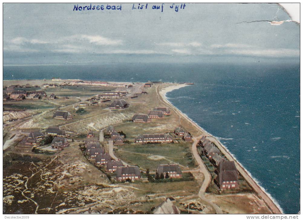 B35642 Nordseebad Sylt Used Good Shape Corner Cut - Sylt