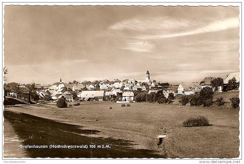 AK Grafenhausen (Hochschwarzwald) 900 M ü. M. 20. 7. 59. - 20 (17b) ST. BLASIEN (SCHWARZW) H Nach Berlin - St. Blasien