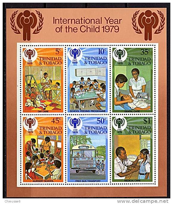 Trinité ** Bloc N° 26 - Année De L´enfant - Trinidad & Tobago (1962-...)