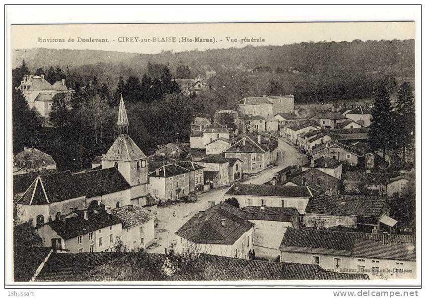 Carte Postale Ancienne Cirey Sur Blaise - Vue Générale - Autres & Non Classés