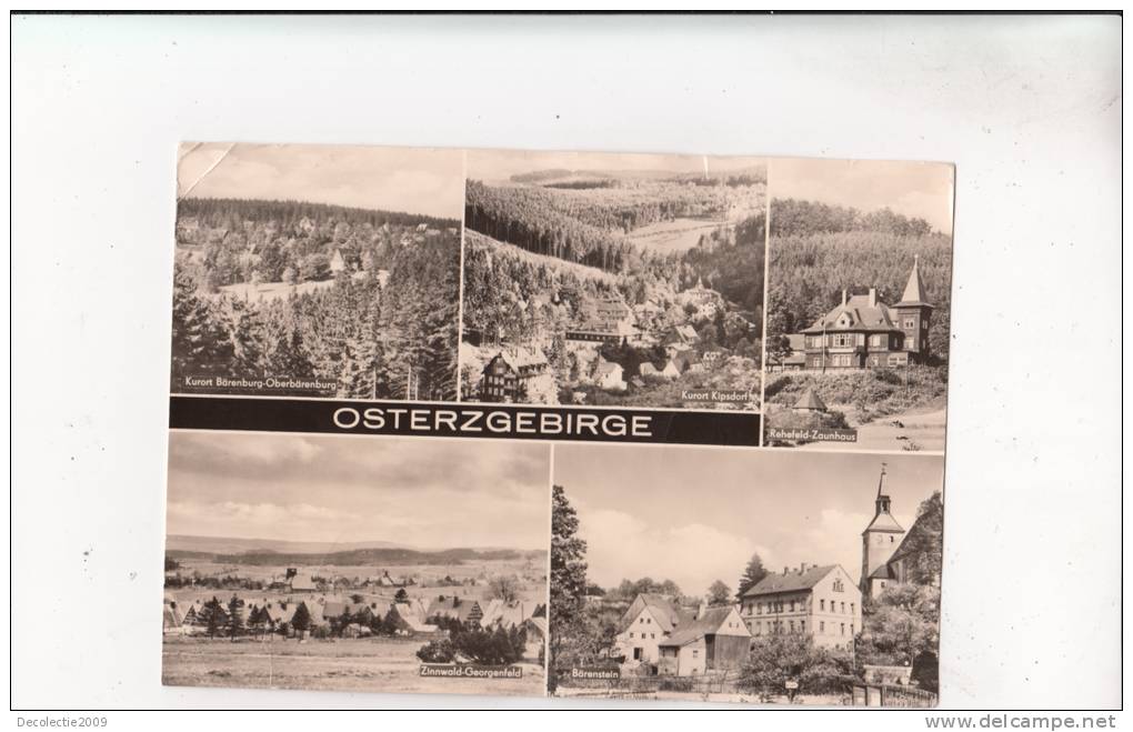 B35680 Osterzgebirge  Used Good Shape - Oberholzhau (Erzgeb.)