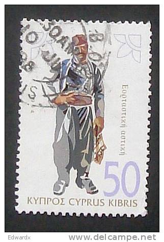 Cyprus 1994 Traditional Costumes 50c Used - Usados