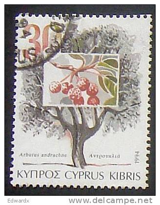 Cyprus 1994 Trees 30c Used - Used Stamps