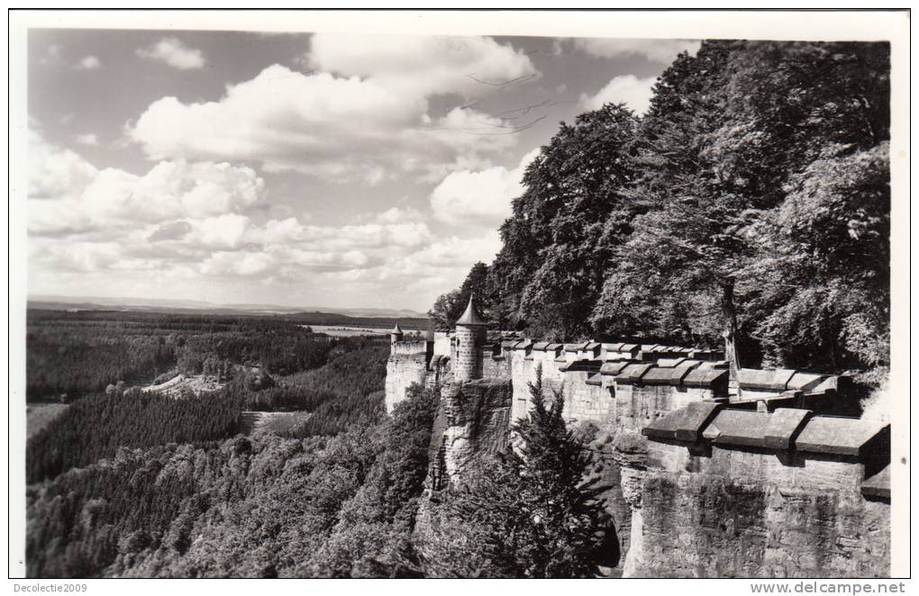 N2083 Festung Konigstein Sachsische Schveiz Sudseite Not Used Perfect Shape - Koenigstein (Saechs. Schw.)