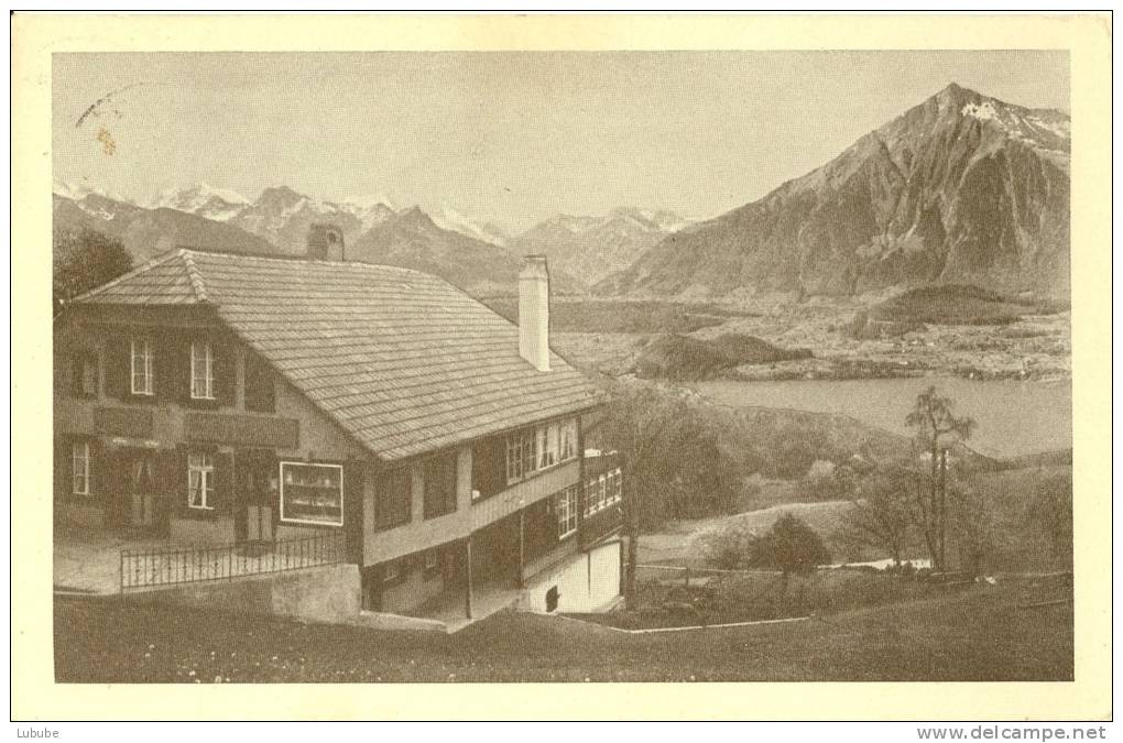 Heiligenschwendi - Pension Sonnhalde            1929 - Heiligenschwendi