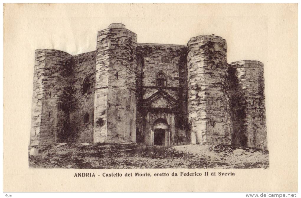 Castello Del Monte Eretto Da Federico Il Di Svevia - Andria