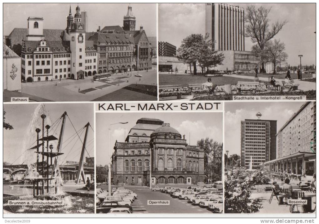 N2109  Karl Marx Stadt Multi Views Used Perfect Shape - Chemnitz (Karl-Marx-Stadt 1953-1990)