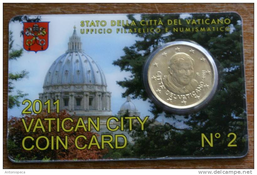 VATICAN 2011 - THE OFFICIAL COINCARD 2011 - Vatican