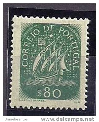 Portugal 1948-1949 Ancient Sailing Vessel Caravela MLH - Ships