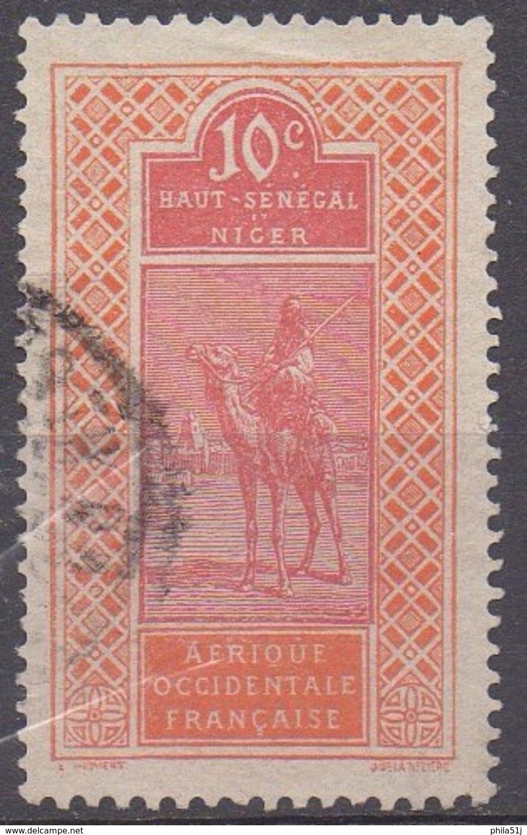 HAUT  SENEGAL  Et  NIGER  N° 22__ OBL VOIR SCAN - Usati