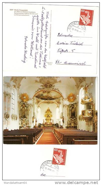 AK 011775 8907 Maria-Vesperbild, Ein Kleinod Mittelschwabens Sehenswerte Fatima-Grotte Und Lichterprozessionen 16.-8.86 - Günzburg