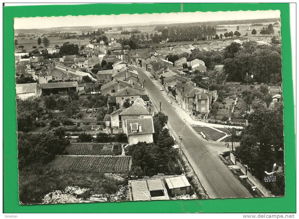 ST CLEMENT  - ROUTE DE LUNEVILLE N° 1   EN AVION AU-DESUUS DE ..... - Autres & Non Classés