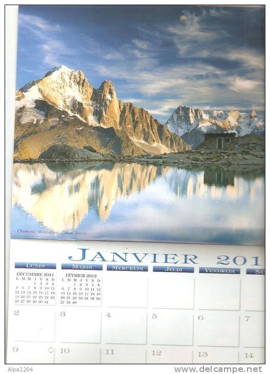 CALENDRIE ANNEE 2012 - THEME "IMAGES DE FRANCE" Etat Neuf - Grossformat : 2001-...