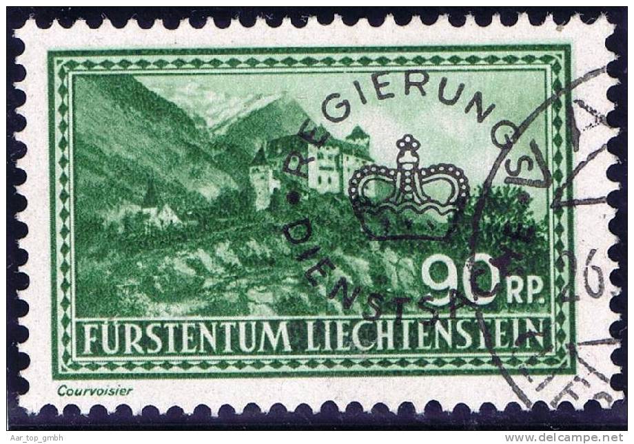 Liechtenstein Dienst 1935 Zu#D19 Mi#D19 Gestempelt - Official