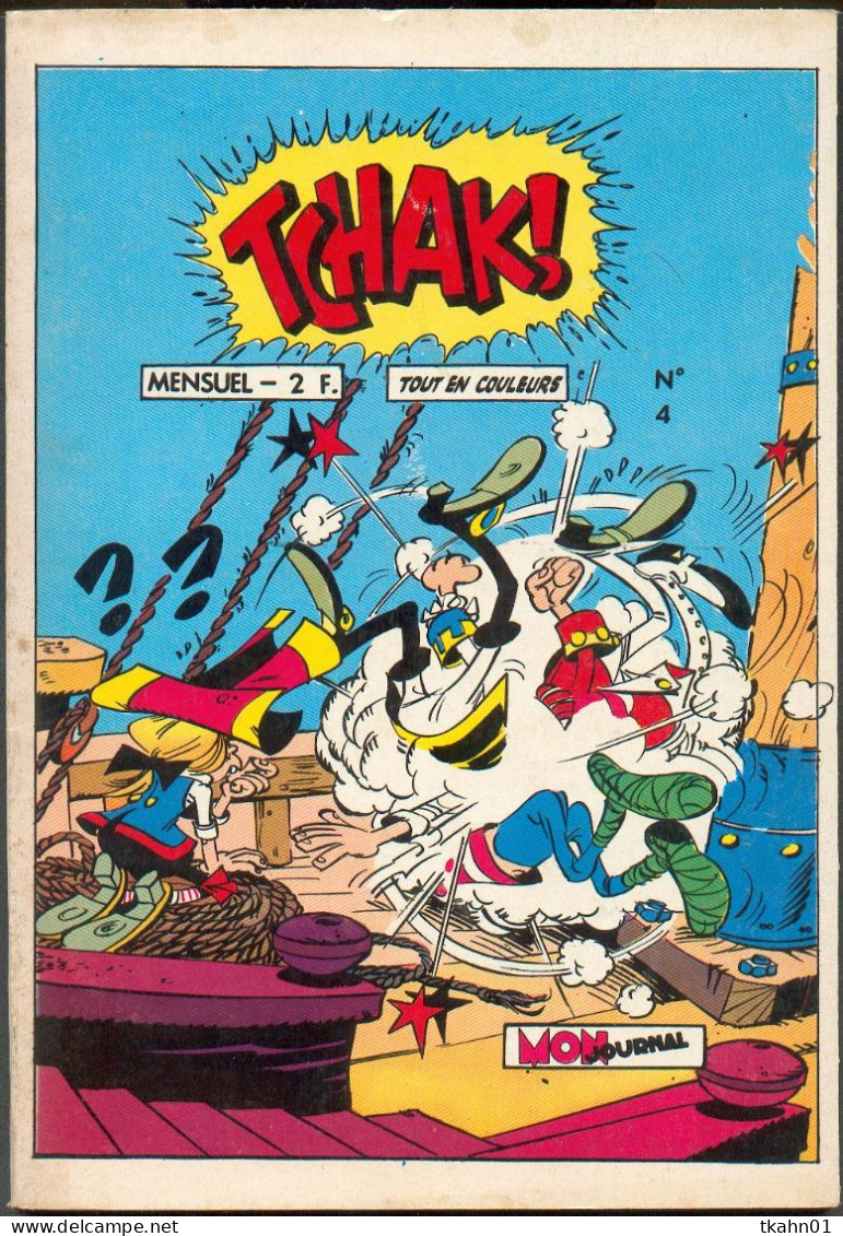 TCHAK N° 4 " MON-JOURNAL " DE 1969  PETIT FORMAT - Mon Journal