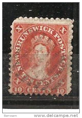 NewBrunswick1860: Michel7 Used(short Perf At Corner) - Used Stamps