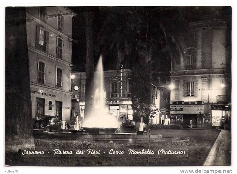 SANREMO - RIVIERA DEI FIORI - CORSO MOMBELLO - 1952 - San Remo