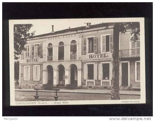 Casteljaloux Grand Hôtel édit.combier Hôtel Fages - Casteljaloux