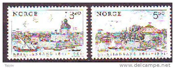 NORWAY  - NORGE -  KRISTIANSAND  - SHIPS - 1991 - ** MNH - Neufs