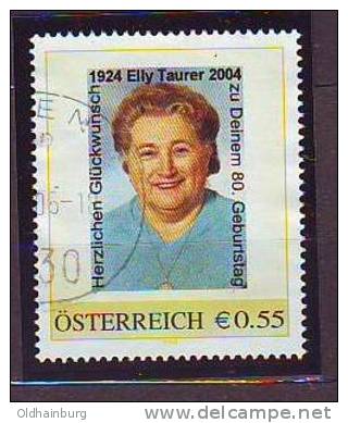 047: Personalisierte Marke: Elly Taurer Gestempelt - Personalisierte Briefmarken