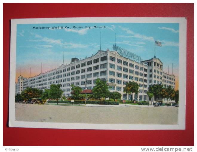 Kansas City – Missouri ---- Montgomery Ward & Co Vintage Wb  ==   ====-----  -ref 307 - Kansas City – Missouri