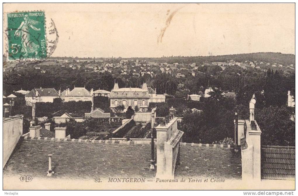 MONTGERON - PANORAMA DE YERRES ET CROSNE - Montgeron