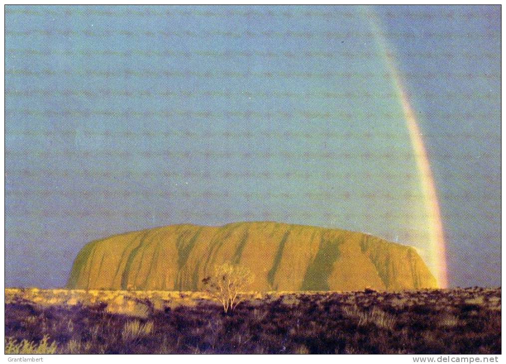 Rainbow At Ayers Rock Used - Uluru & The Olgas