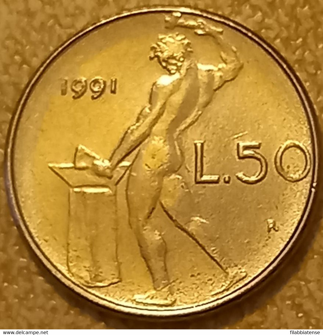 1991 - Italia 50 Lire    ---- - 50 Lire