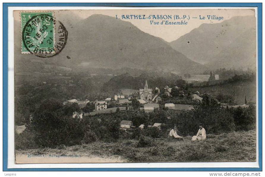 64 - ARTHEZ D'ASSON --  Le Village - Vue D'ensemble - Arthez De Bearn