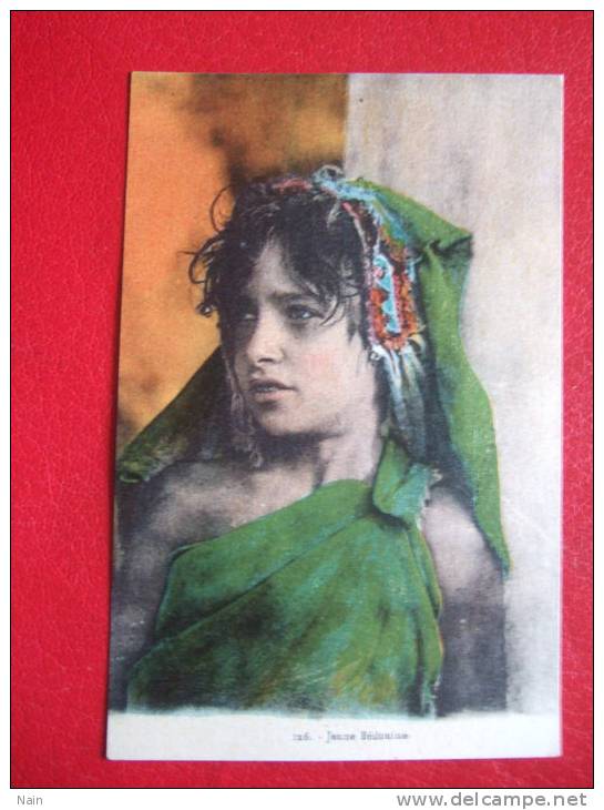 ALGERIE - ENFANTS - JEUNE BEDOUINE - BELLE CARTE - - Enfants