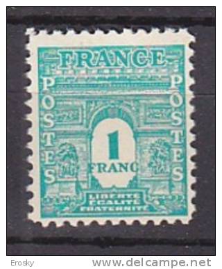 M2672 - FRANCE Yv N°624 ** - 1944-45 Arc De Triomphe