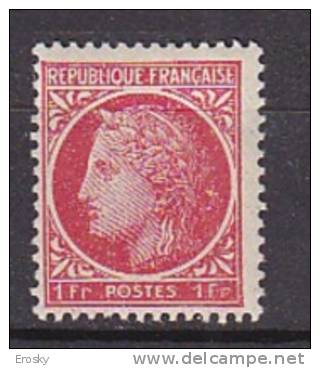 M2695 - FRANCE Yv N°676 ** - 1945-47 Ceres Of Mazelin