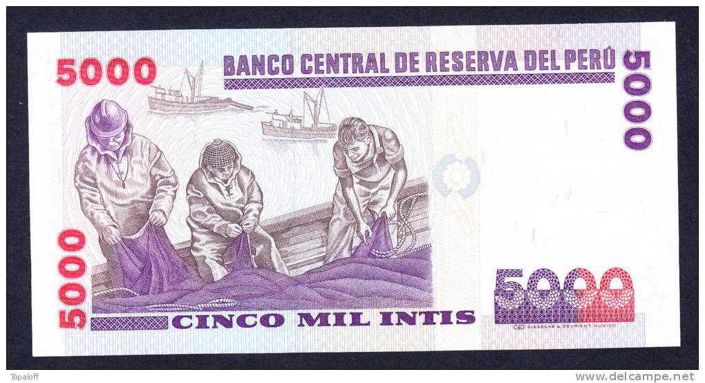Billet PEROU Neuf Non Plié - Pérou